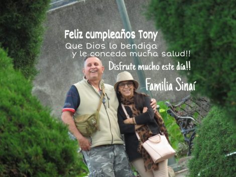 Feliz cumpleaños Don Tony Méndez