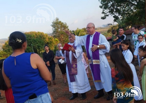 Mons. Juan Miguel inicia Visita Pastoral en Potrero Grande
