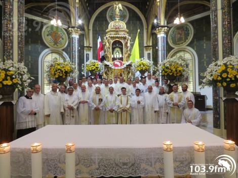 Diócesis de San Isidro visita la Reina de los Ángeles